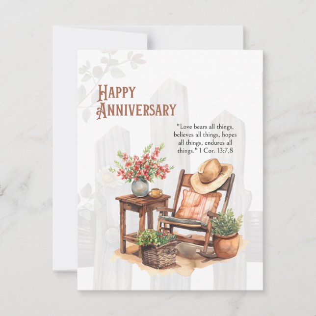 JW Anniversary Card Love is... (Front)