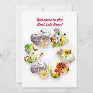 JW Baptism Card Welcome to the Best Life Ever