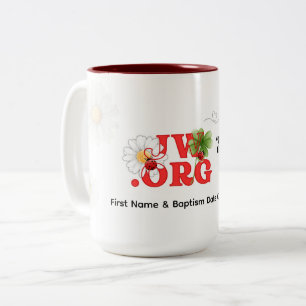 JW Baptism Gift Keepsake - Coffee Cup for Her