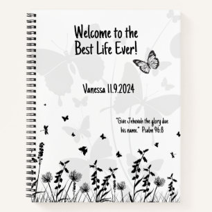 JW Baptism Gift-Keepsake Notebook for new Sister