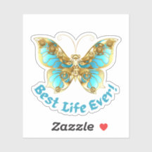 JW Best Life Ever! Custom vinyl sticker