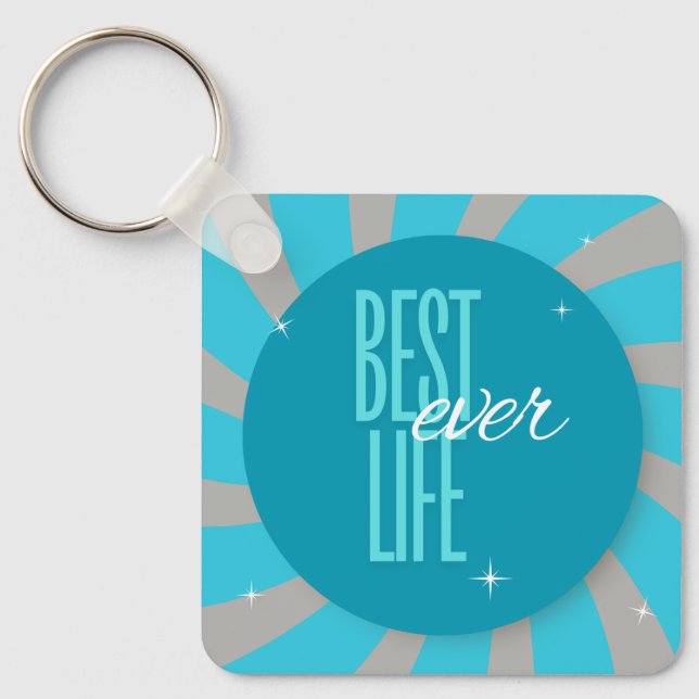 JW Best Life Ever! Keychain (Front)