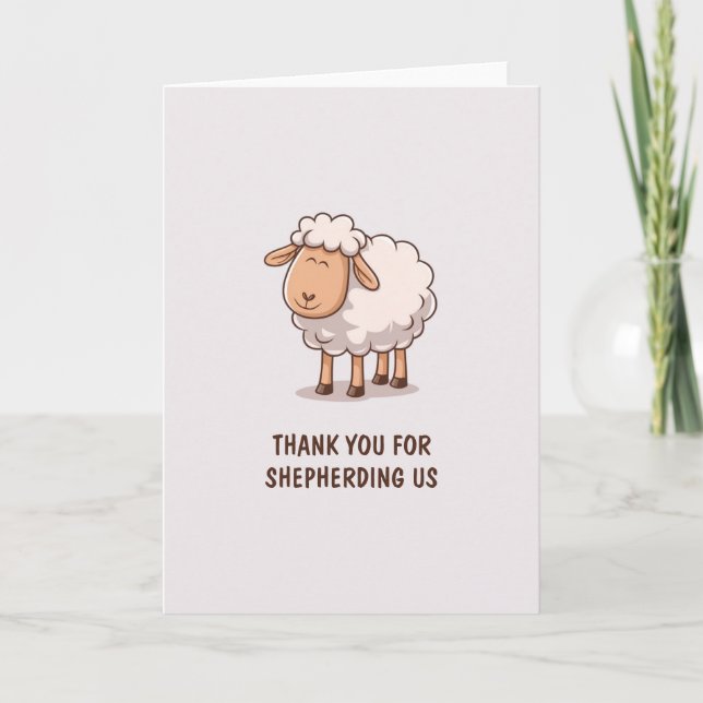 JW Elder Thank You Card | JW Greeting Card (Front)