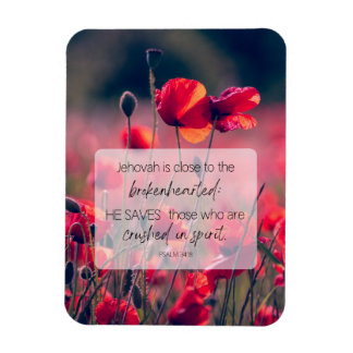 JW Encouraging Magnet Psalm 34:18