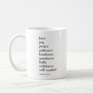 JW Fruitages of the Spirit mug