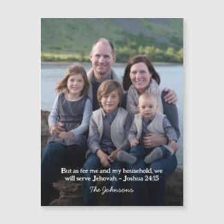 JW Magnetic Card Joshua 25:15