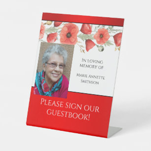 JW Memorial-Funeral Service Guestbook Sign