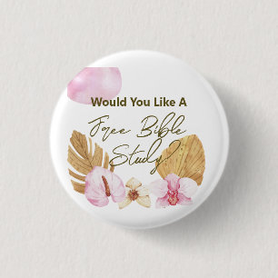 JW Ministry Supplies Letter Writing Bible Study 3 Cm Round Badge