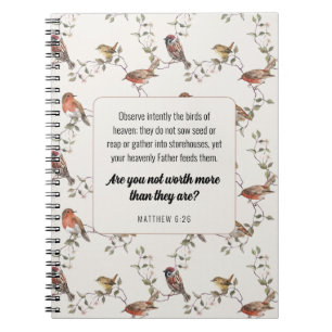 JW Notebook, Matthew 6:26 JW Notebook