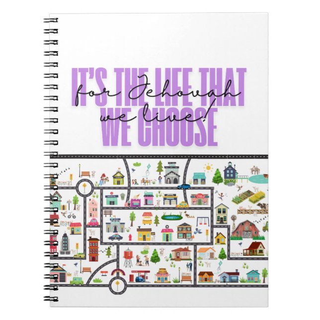 JW Notebook "Town Territory" Gift for Pioneers (Front)