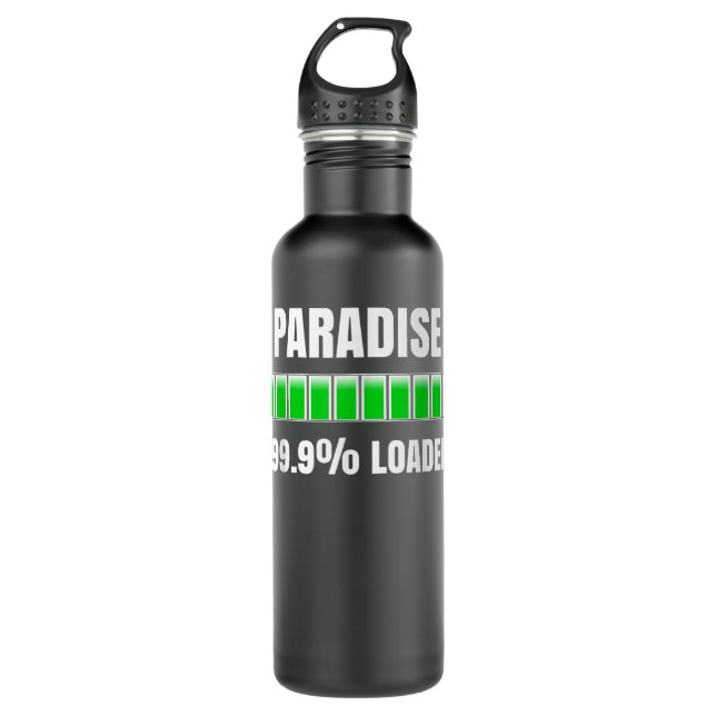JW Org Jehovah's Witnesses Gift Paradise Loading 710 Ml Water Bottle (Front)