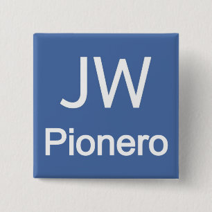 JW Pionero 15 Cm Square Badge