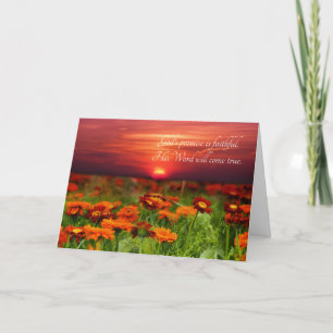 JW Sympathy Card - Life Everlasting is Promised