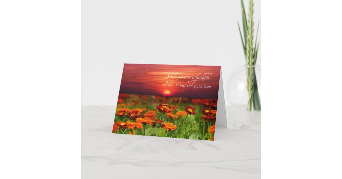 JW Sympathy Card - Life Everlasting is Promised | Zazzle