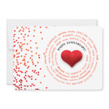 JW Wedding Anniversary Card 