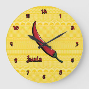 Jwala Chilli Pepper Clock