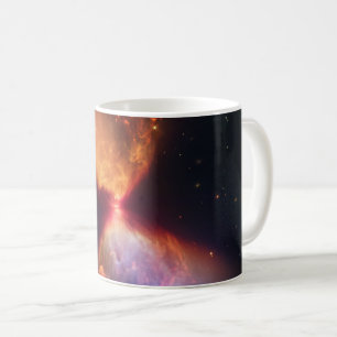 JWST Hourglass Protostar Formation Coffee Mug