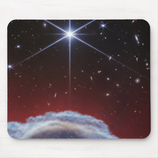 JWST Image of the Horsehead Nebula Mouse Pad (Front)