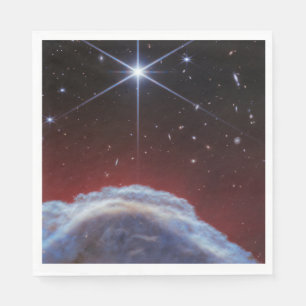 JWST Image of the Horsehead Nebula Napkin