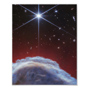 JWST Image of the Horsehead Nebula Photo Print