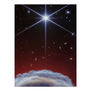 JWST Image of the Horsehead Nebula Poster