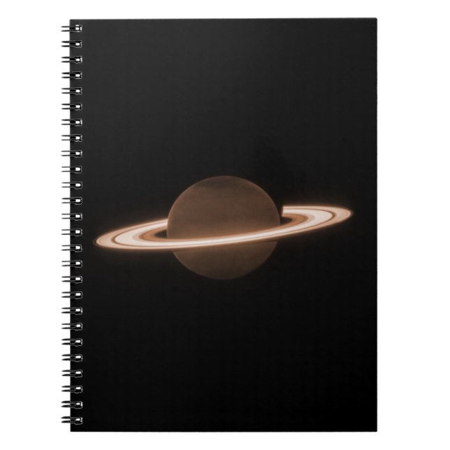JWST James Webb Space Telescope Saturn Infrared Notebook (Front)