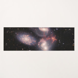JWST James Webb Space Telescope Stephan’s Quintet Yoga Mat