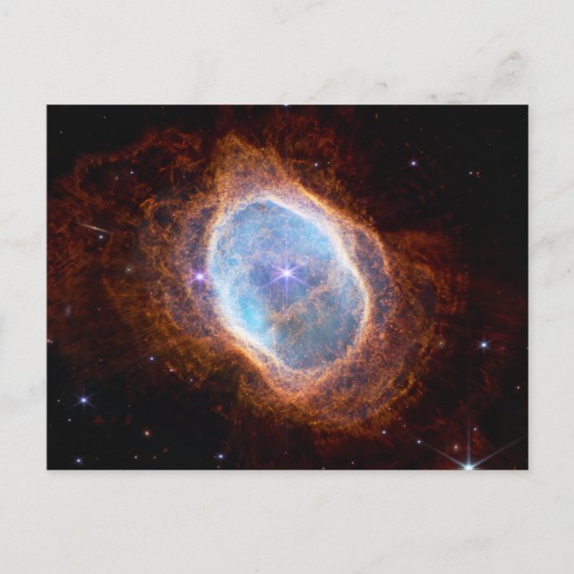 JWST James Webb Telescope Southern Ring Nebula Postcard (Front)