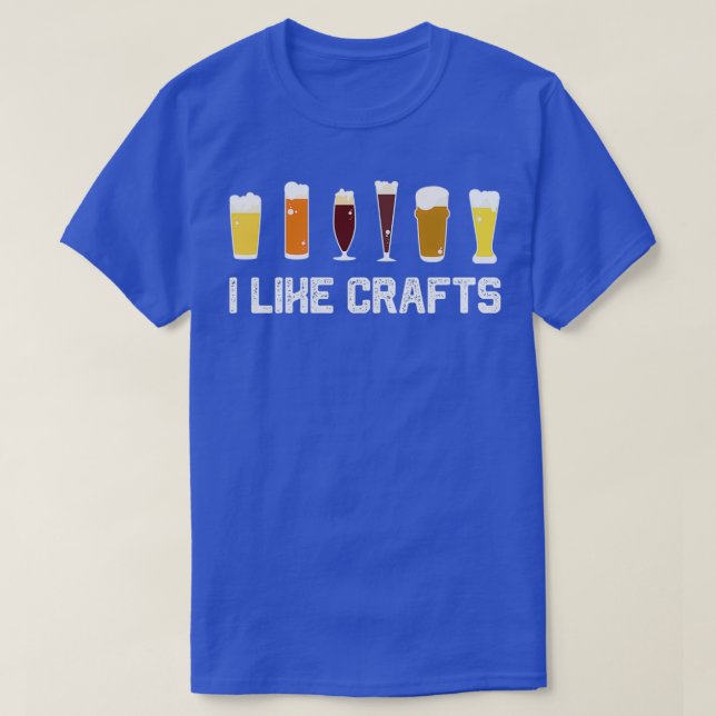 Jx27aime lx27artisanat Funny Craft Beer Enthousias T-Shirt (Design Front)
