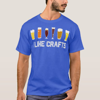Jx27aime lx27artisanat Funny Craft Beer Enthousias T-Shirt