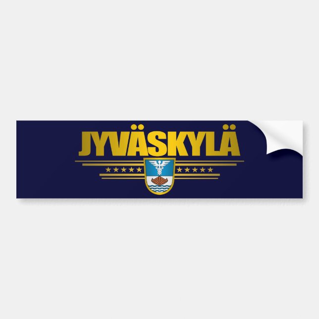 Jyvaskyla Bumper Sticker (Front)
