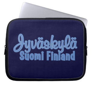JYVÄSKYLÄ Finland custom laptop sleeve