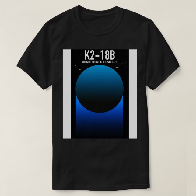 K218b exoplanet T-Shirt (Design Front)