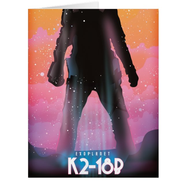 K2-18b exoplanet space art (Front)