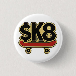 $K8 3 CM ROUND BADGE
