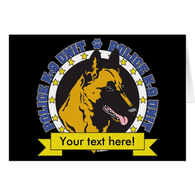 K9 Belgian Malinois (Front Horizontal)