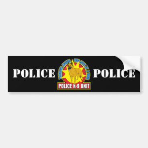 K9 Belgian Malinois Bite Bumper Sticker