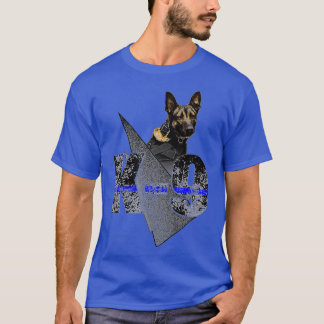 K9 Belgian Malinois Dog  Awesome Police Sheriff T-Shirt