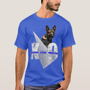 K9 Belgian Malinois Dog  Awesome Police Sheriff T-Shirt