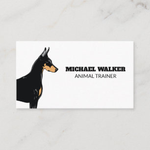 K9 Dog   Animal Services and Trainer Business Card