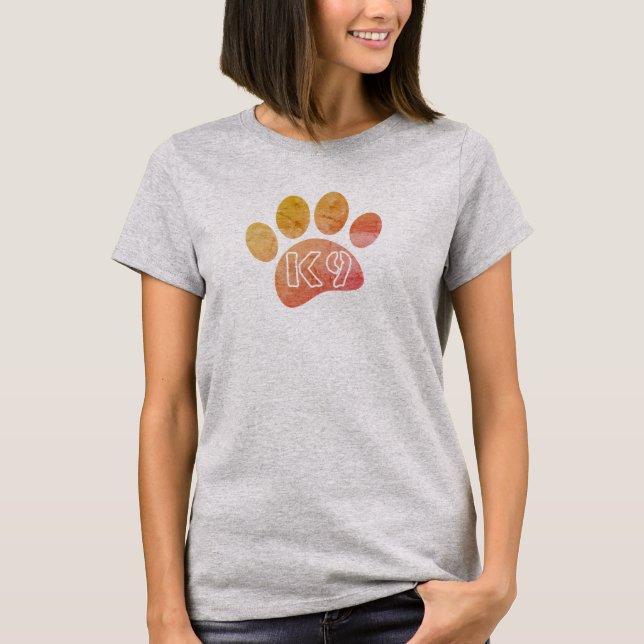 K9 Dog Lovers T-Shirt (Front)
