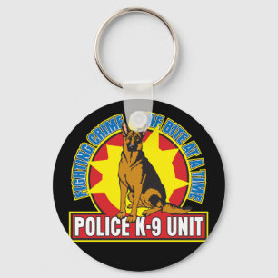 K9 German Shepherd Bite Key Ring