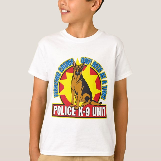 K9 German Shepherd Bite T-Shirt (Front)