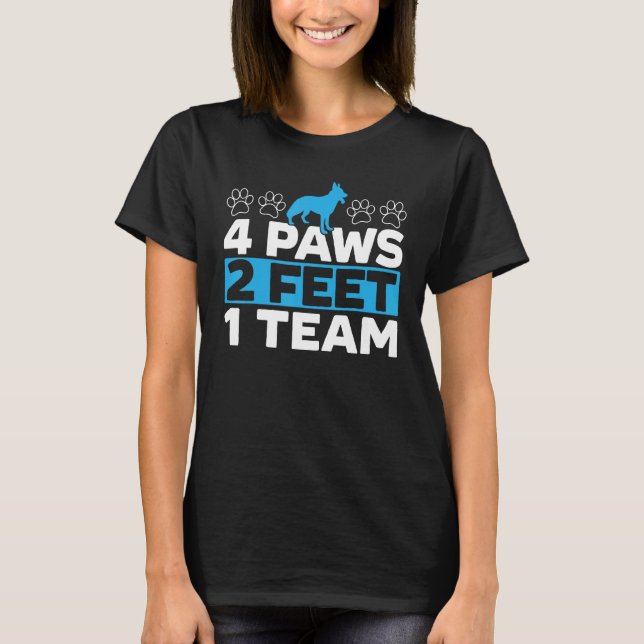 K9 Handler Police Dog Law Enforcement Police K9 Un T-Shirt (Front)