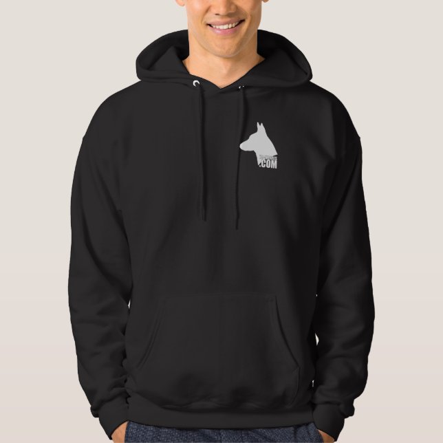 K9-Movies.com Hoodie Black (Front)