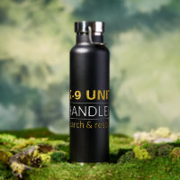 K9 Officer Water Bottle