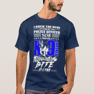 K9 Partner Police Officer Son Novelty T-Shirt
