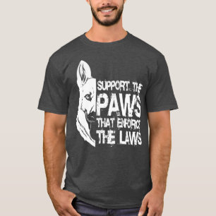 K9 Police Dog Officer German Shepherd T-Shirt