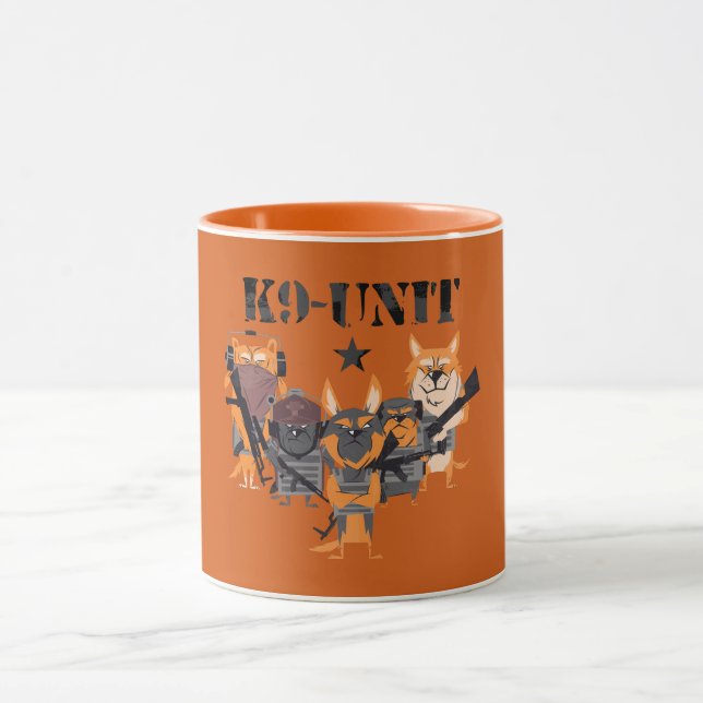 K9 Police Dog Unit Mug (Center)