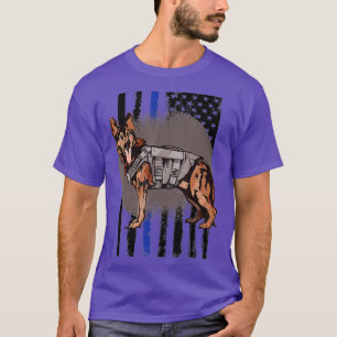 K9 Police Dog Veteran T-Shirt